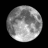 Gibbosa calante, luna da 16 giorni nel ciclo